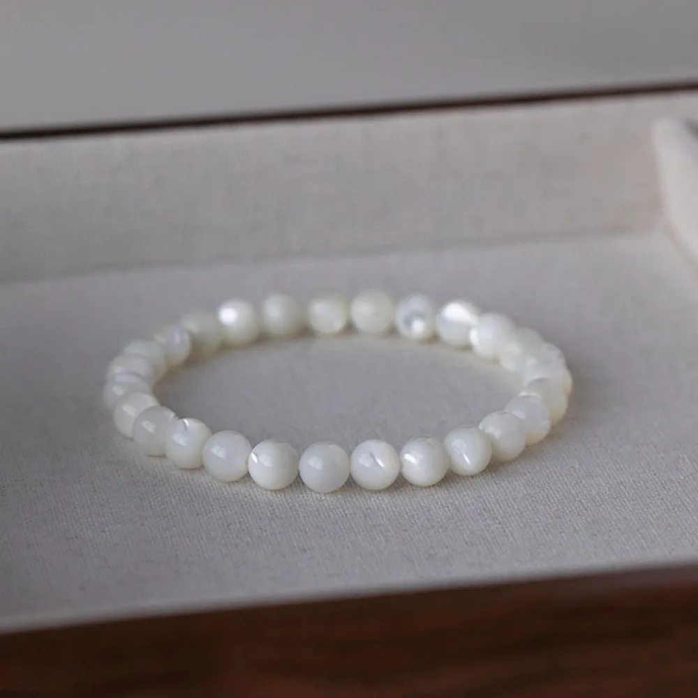Natural Shell Bracelet Delicate Women's Simple Handmade Beaded Jewelry New Elegant and Luxurious Jewelry Birthday Gift Браслет