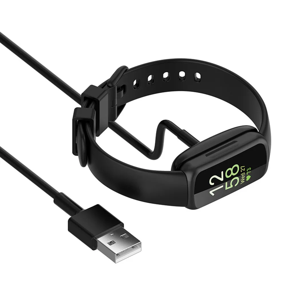 1 قطعة 1 متر ساعة USB كابل شحن شاحن الرصاص ل Fitbit إلهام 3 استبدال شاحن يو اس بي مهد كابل ساعة الملحقات