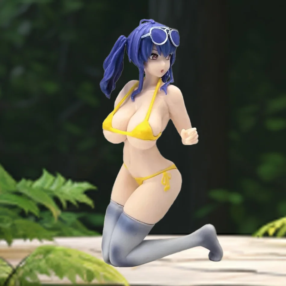 Azur Lane Pola 1/7 مقياس شاطئ البحر صدفة ملابس السباحة نسخة البلاستيكية عمل نموذج لجسم لعبة تحصيل هدية