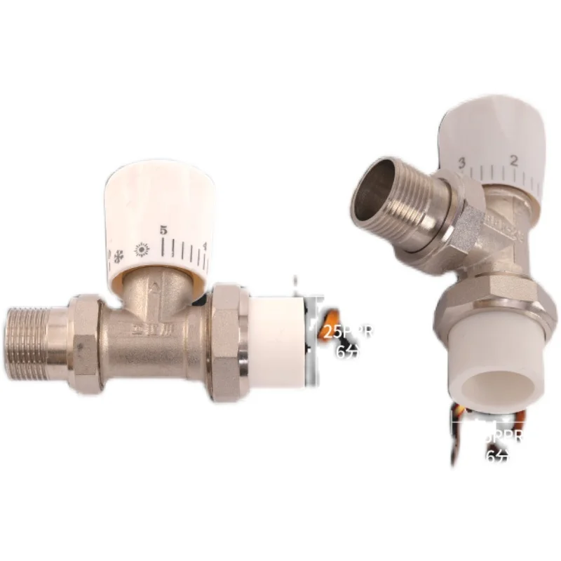 Radiator valves, household plumbing radiator valves, straight valves, angle valves