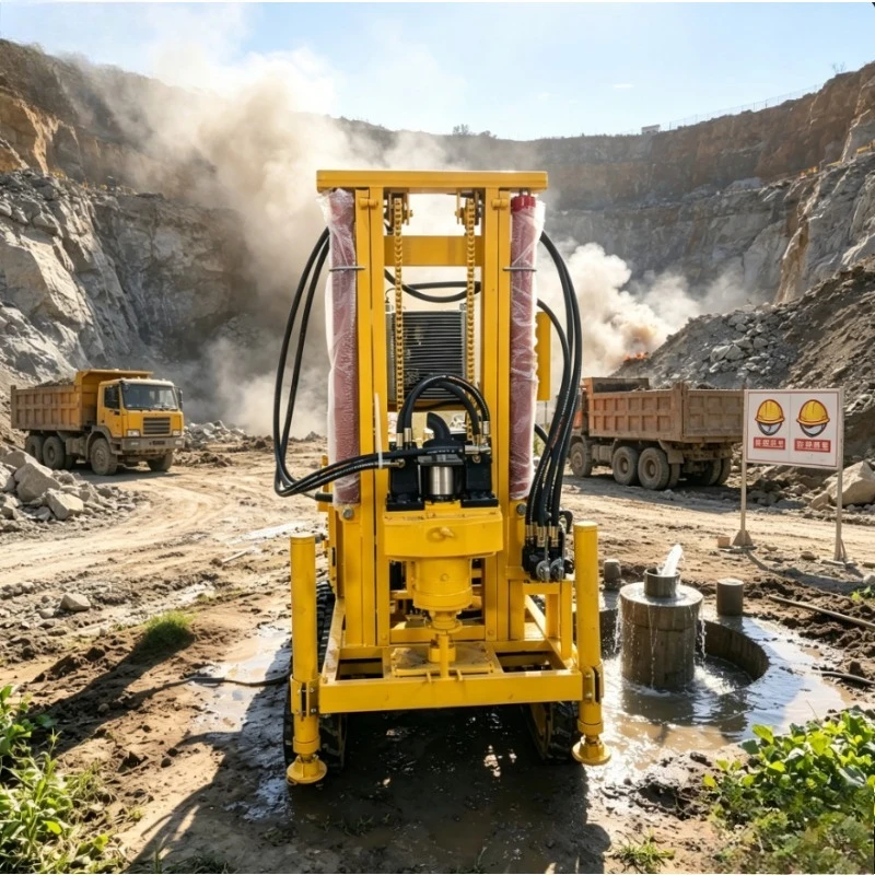 Customized Effective Water Well Drilling Machine 130m 200m High Quality Water Borehole Drilling Machine Water Well Drilling Rig