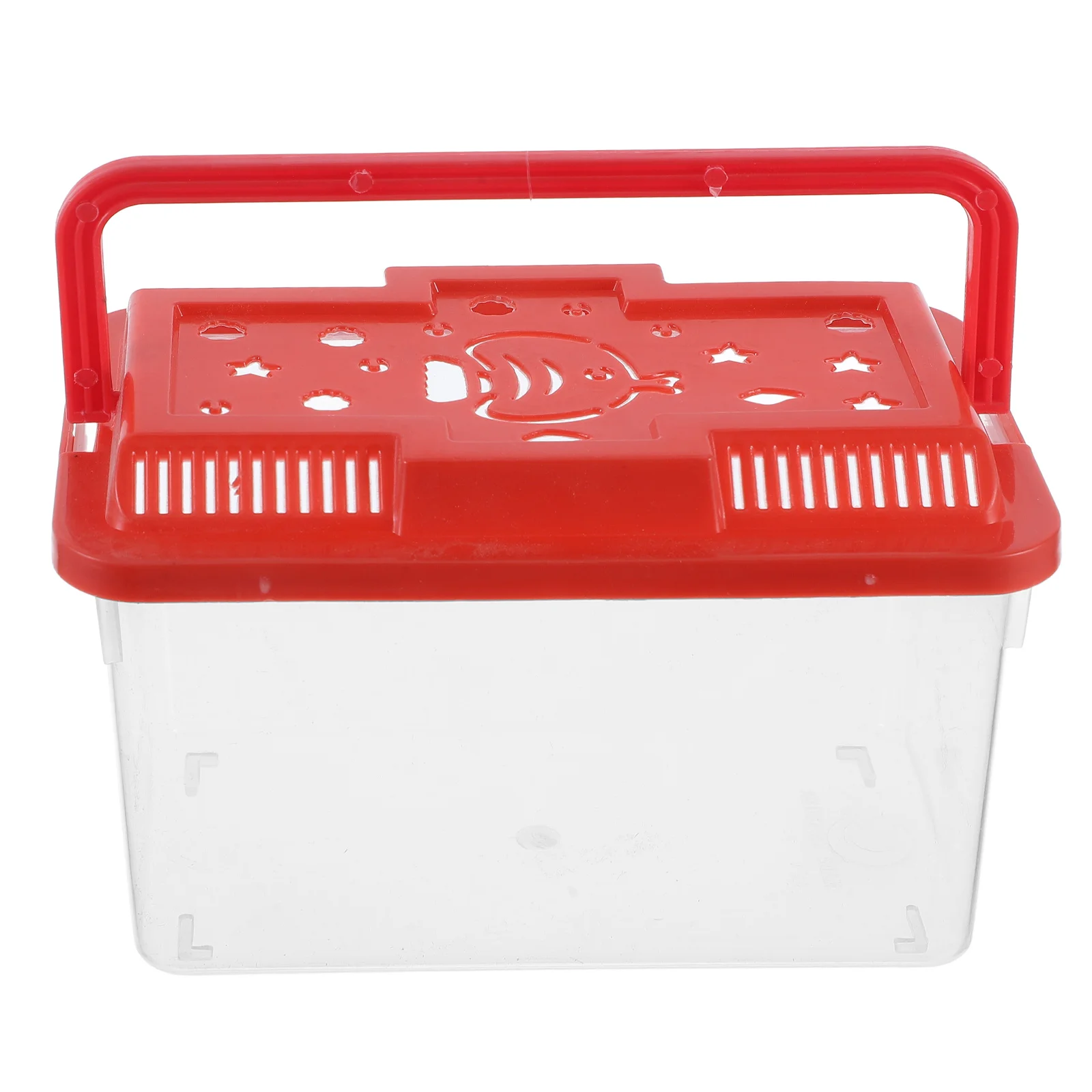 

Portable Pet Carrier Transparent Fish Tank for Betta Aquarium Reptile Terrarium Hamster Transport for