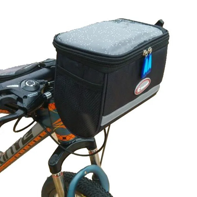 Fashion Bicycle Front Basket Top Frame Handlebar Bag Pannier Bag Outdoor Bicycle Bags Phone Mount Bags Case