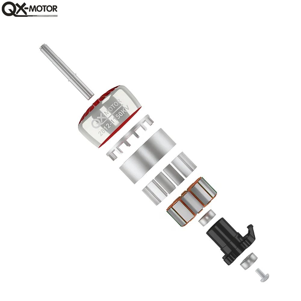 QX-MOTOR Motore Brushless QX2812 900KV 1150KV 3-6S Per RC Elicottero Quadcopter Multiasse 8-9 Pollici FPV Rack Modello Drone Giocattolo Parte