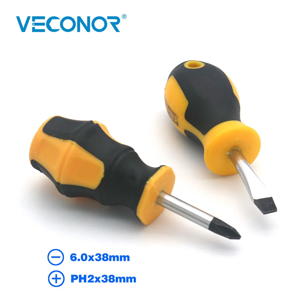 1PC Mini Screwdriver Set Cross Head Flat Head Phillips Slot Type Screwdriving Tool