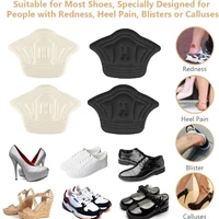 Semelles intérieures pour chaussures, 2/20 pièces, coussinets de talon pour chaussures de Sport, taille réglable, coussinet de pieds, protection du talon, autocollant arrière 4