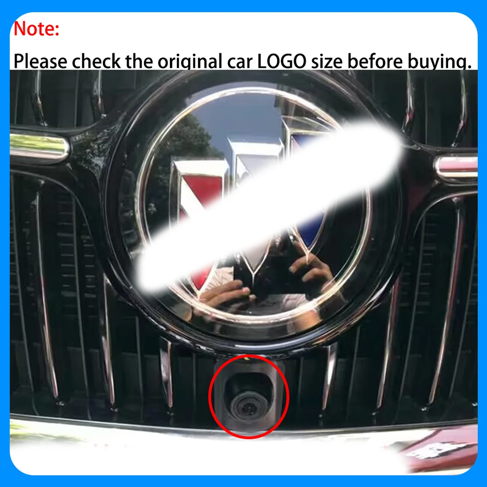 ZhuCamX AHD 1080p Ultra Clear Night Vision LOGO Parking Front View Camera For Buick LaCrosse 2016 2017 2018 2019