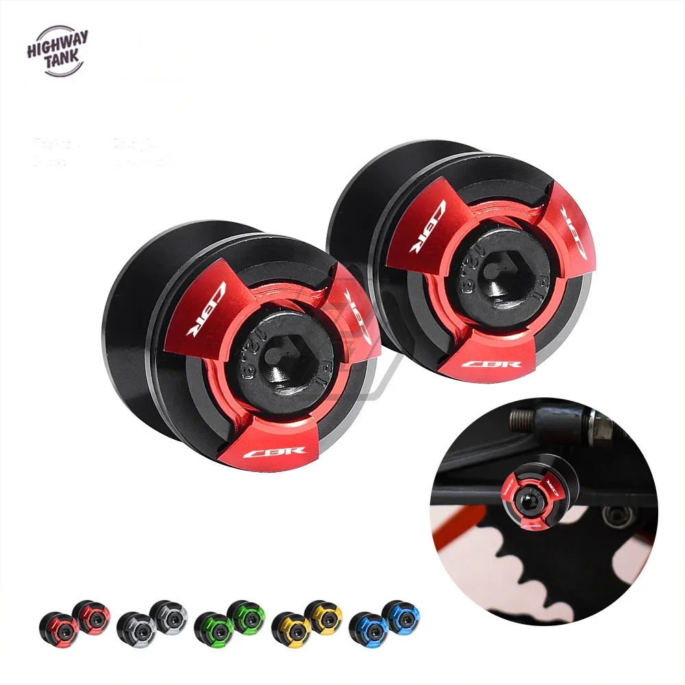 

M8 Motorcycle Spools Slider Stand Screws Case for Honda CBR CBR125R CBR250R CBR300R CBR600RR CBR900RR CBR1000RR CBR1100XX