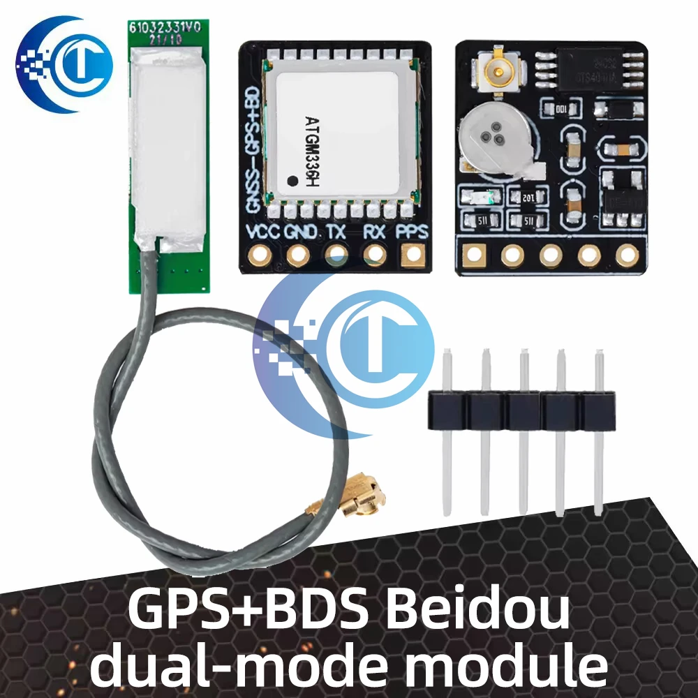 GPS+BDS Beidou dual-mode module, flight control satellite positioning navigator, ATGM336H replacement, for NEO-M8N