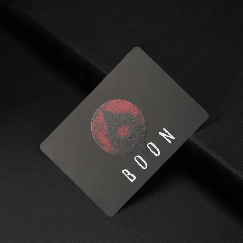 

Изготовленный на заказ креативный дизайн, роскошный подарок, членская карта, пустая металлическая визитная карточка, металлические игральные карты