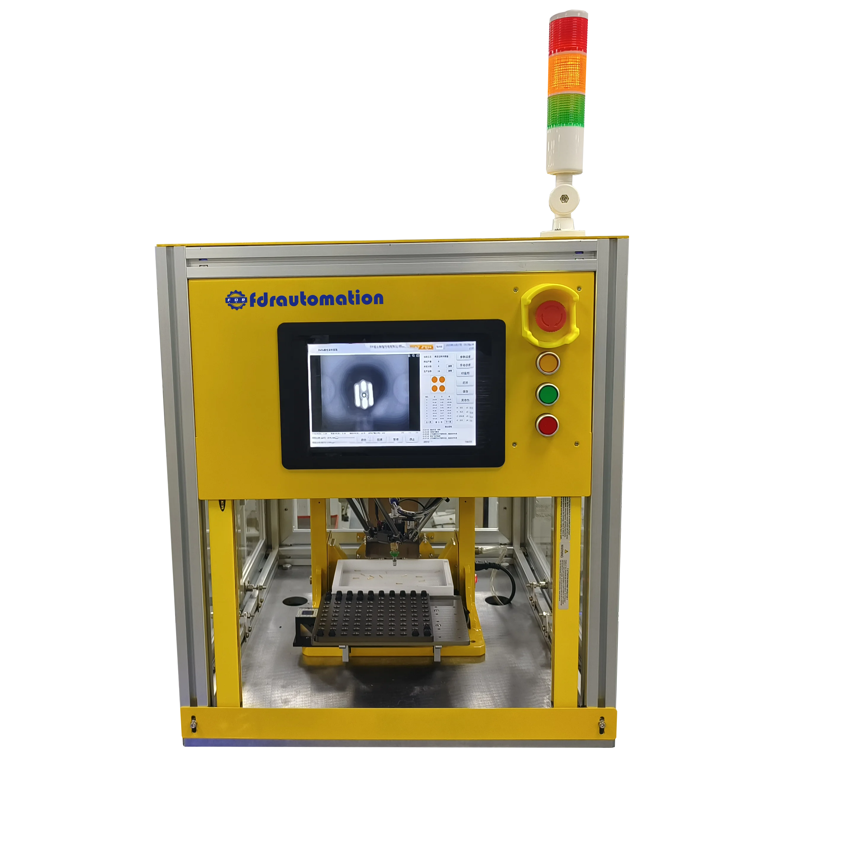 Miniature Manipulator for SMT Sorting and Flexible Packaging; Core Configuration Includes a Programmable Logic Controller.