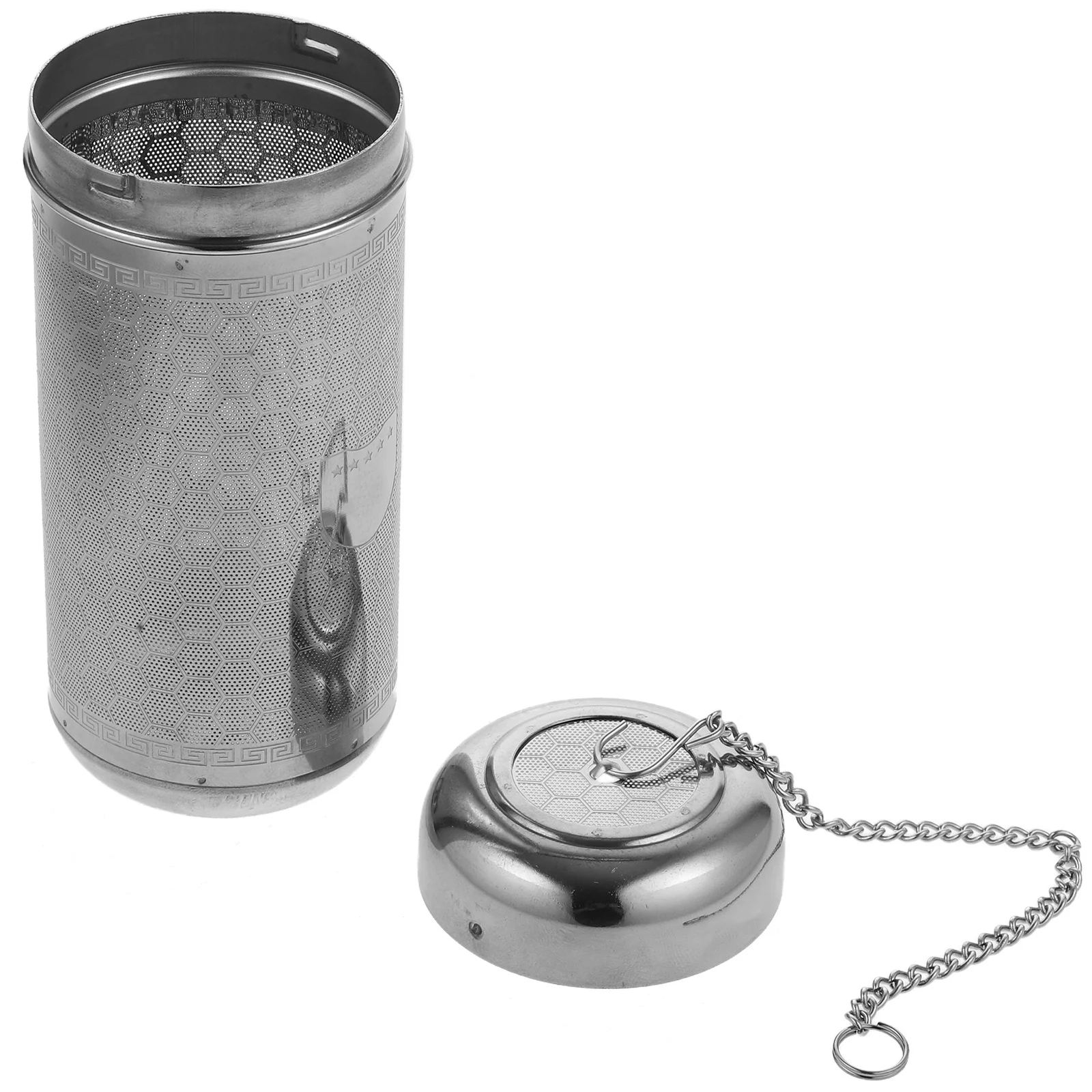 

1pc Strainer Stainless Steel Fine Mesh Reusable Filter For Loose Leaf Tea Kitchen Supplies Home Office Tea Infuser