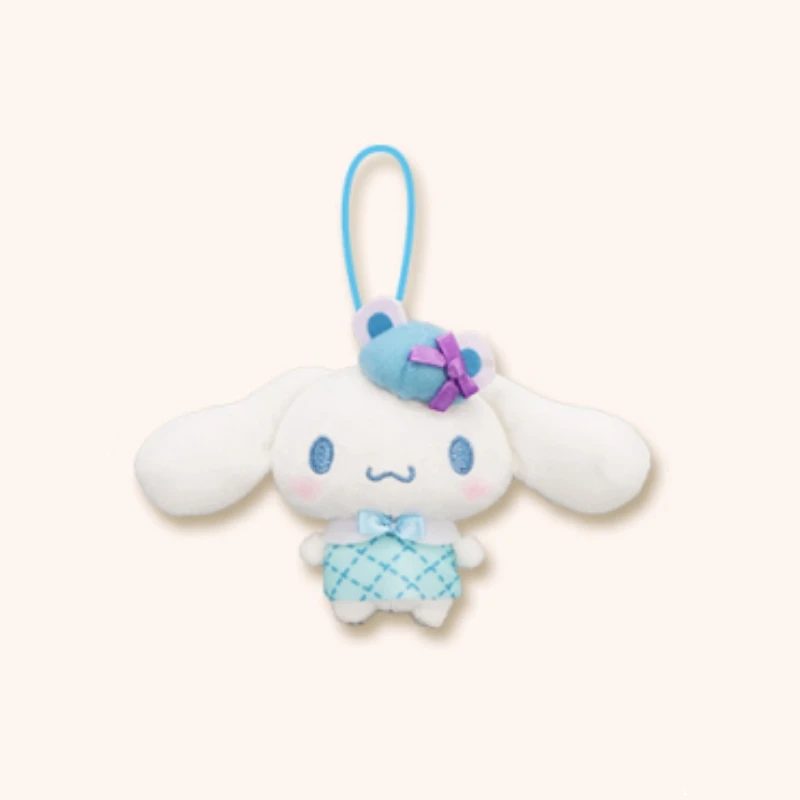 Originele Furyu Sanrio Pluche Beer Bowler Pop Hoed Melodie Kuromi Cinnamoroll Pompom Purin Pochacco Tas Hanger Anime Sleutelhanger Speelgoed