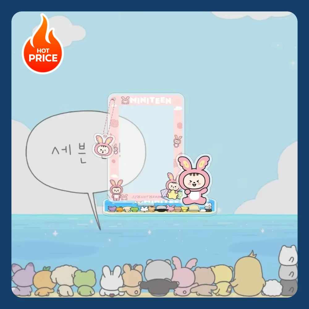 

Kpop Miniteen S.COUPS JEONGHAN JOSHUA Photo Card Frame Keychain Card Storage Standing Plates JUN HOSHI THE8 SEUNGKWAN Keyring