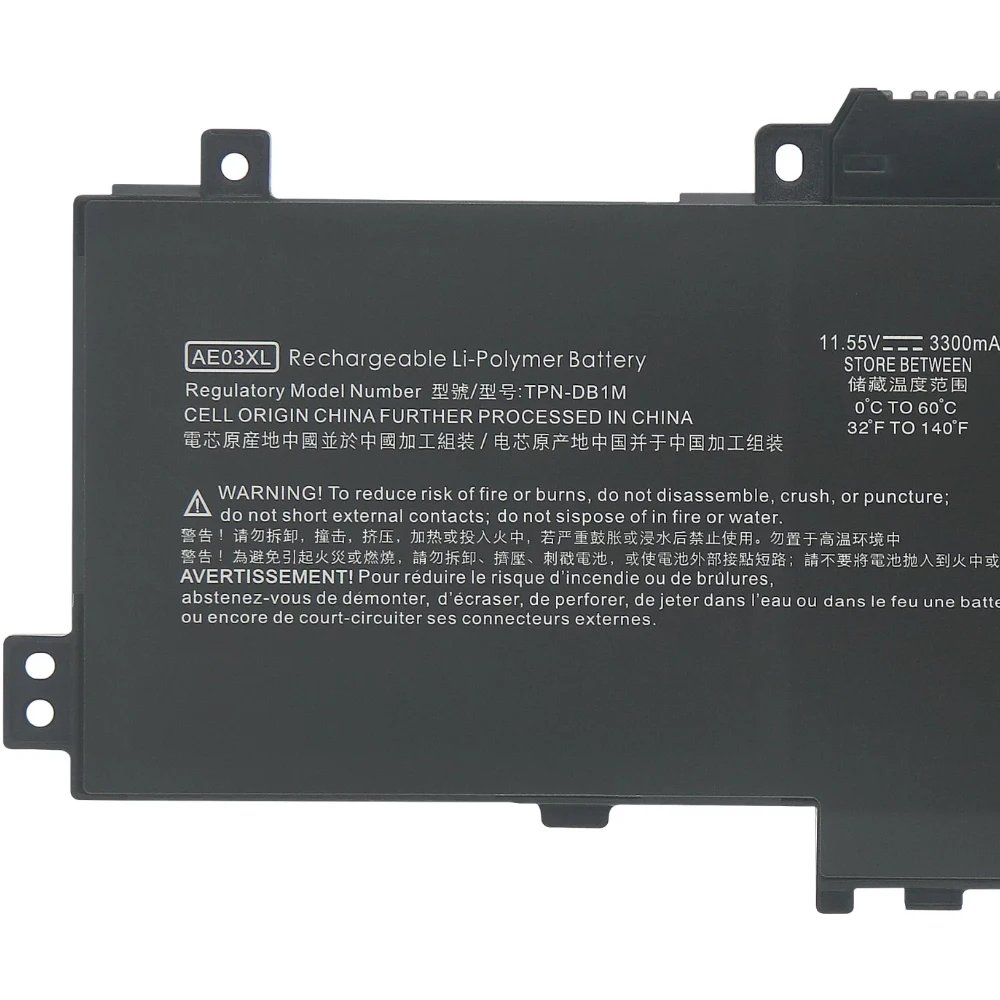 Suozhan AE03XL High Quality 240 245 250 255 G10 Laptop Battery Replacement for HP 14-EM 14-EP 15-FC Series TPN-I142 15-fc0258AU