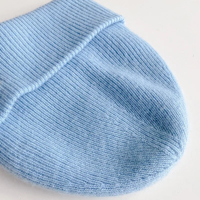 Вязаная шапка из 100% чистой шерсти, женская 2024, новая модная тенденция, осенне-зимняя холодная шапка с большой окружностью головы, сумка, шапка на голову