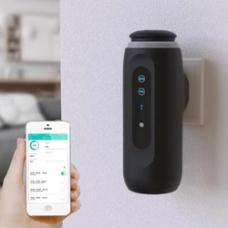 Difusor de aroma eléctrico para el hogar, ambientador automático con luz nocturna, Bluetooth, para habitación