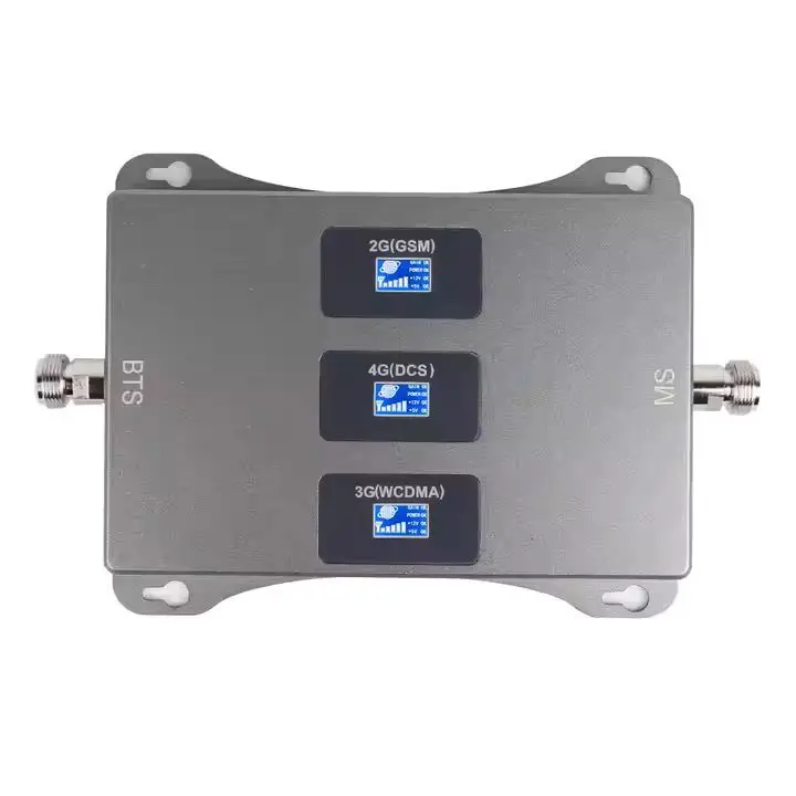 3-Band 4G Mobile Signal Booster with 500-1000sqm Coverage Home & Office Use Signal Repeater Amplifier