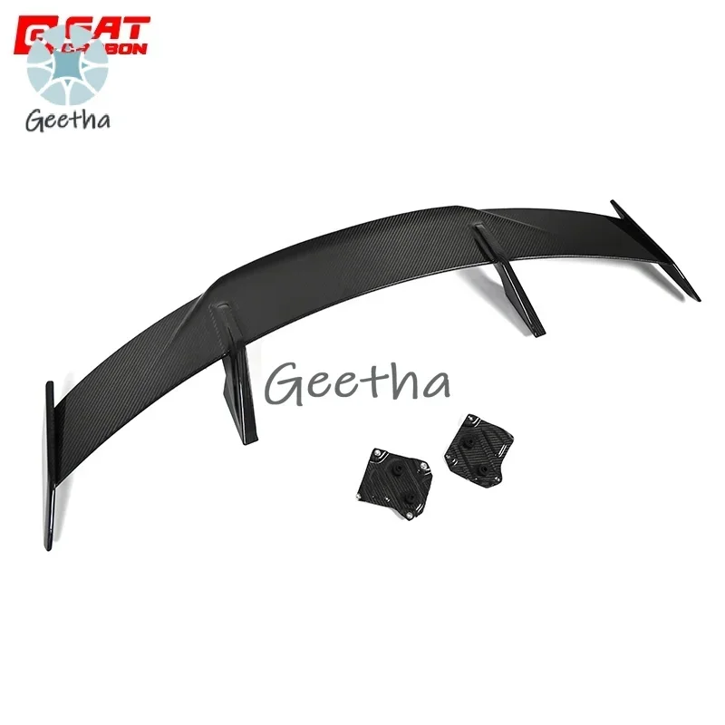 

For MP Style Real Carbon Fiber Rear Spoiler Bumper Lip Trunk Wing for BMW M3 G80 M4 G82 2021+ with Location Drawings