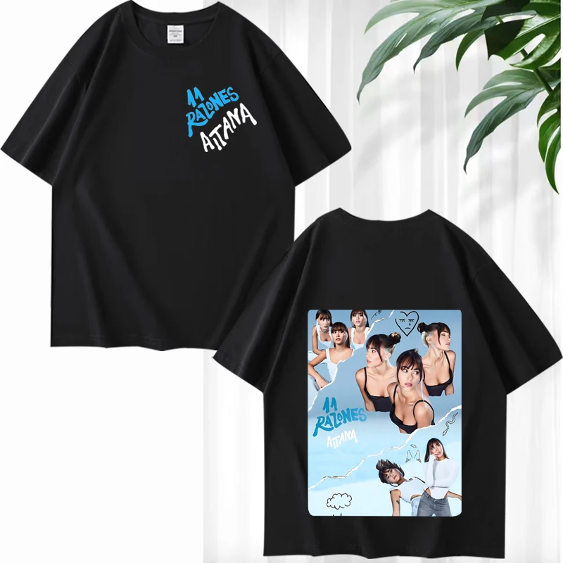 

Hot Singer Aitana Ocana Printed graphic T Shirts 2025men women Oversized 100% Cotton y2k short sleeve Summer print Unisex shirt