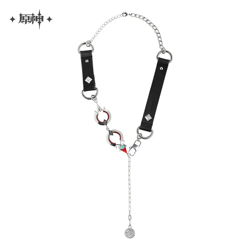 

Game Genshin Impact Official Merch miHoYo Original Authentic Wriothesley Theme Series Necklace DIY Pendant Cosplay Couple Gift