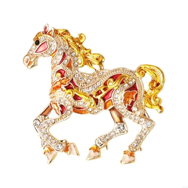 Miniature Horse Pin Safe Materials Suitable for Gift or Personalize Styles 964A