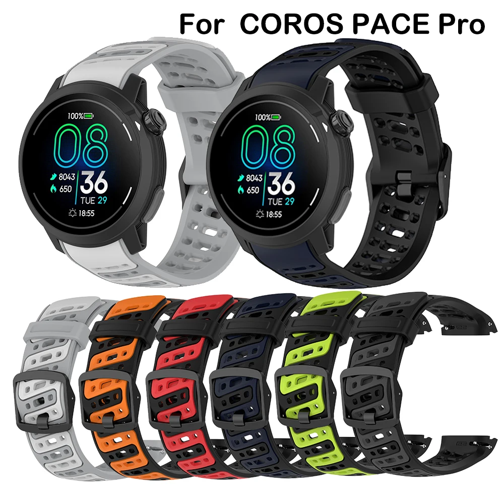Mode Silikon Armband Für COROS PACE Pro SmartWatch Band Armband Sport Armband Für COROS PACE Pro Strap armband gürtel