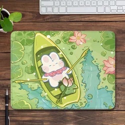 Cute Mouse Pad Kawaii Rabbit Mousepad 20x25 Pc Gamer Mouse Mats Gaming Accessories Small Size Computer Desk Mat Keyboard Pad