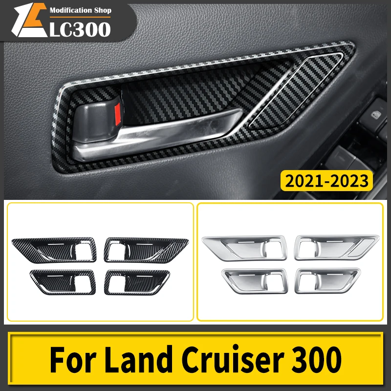 

For Toyota Land Cruiser 300 2022 2023 Lc300 Tuning Interior Decoration Accessories Upgraded, Car Door Handle Protective sticker