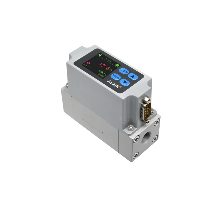 

High-precision thermal gas mass flowmeter, compressed air flowmeter