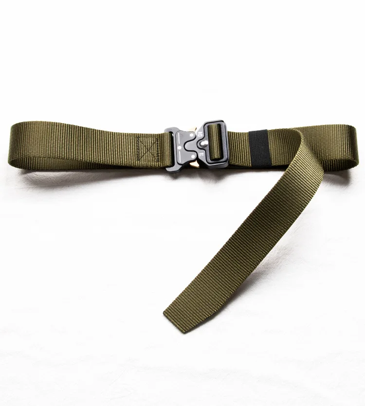 Modischer Hip-Hop-Punk-Y2K-Gürtel für Outdoor-Sport, Jugendlicher Taillengürtel 3,8cm 3cm 2,5cm Canvas Taktischer Gürtel für Männer und Frauen Trend – Detail 8