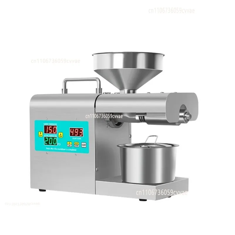 220V/110V Linseed Olive Kernel Stainless Steel Temperature Control Oil Press RG-311/RG-312 Hot and Cold Oil Press