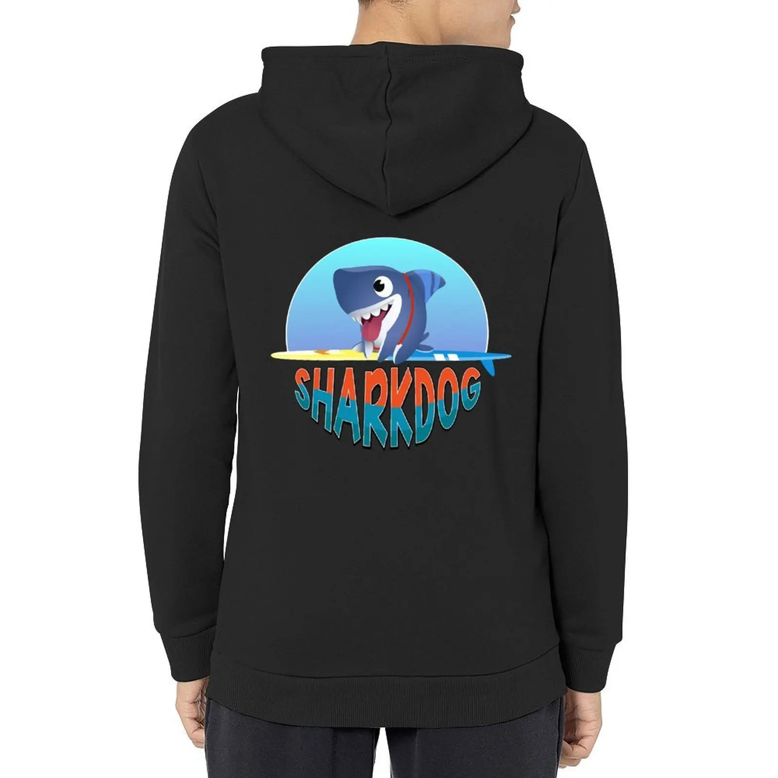 

SharkDog Cartoon Kids Hoodie autumn clothes mens clothing men's clothing men's sweat-shirt new in hoodies & sweat-shirt