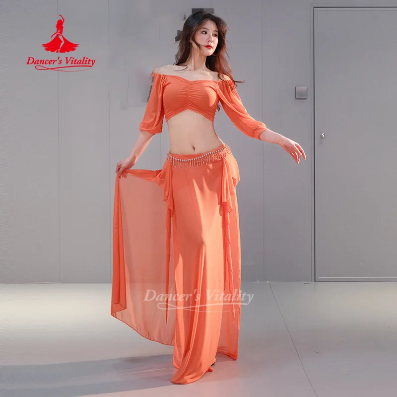 BellyDance Costume Set Comfortable and Breathable Water Yarn Set