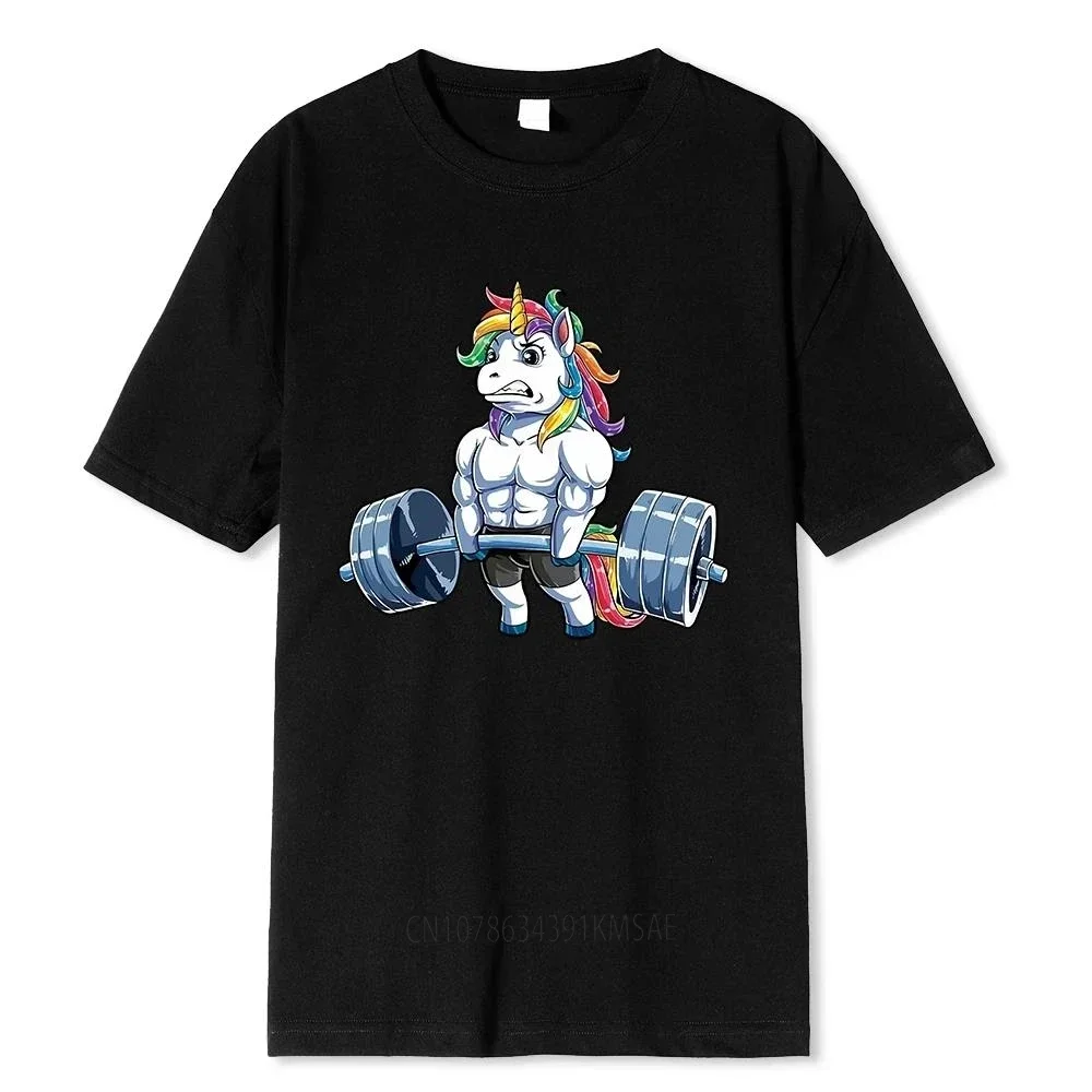 

Men's Unicorn Funny T-shirt Casual Short Sleeve Crew Neck Shirt, Fitness Sports Oversized T-shirt Graphic T Shirts Men Clothing