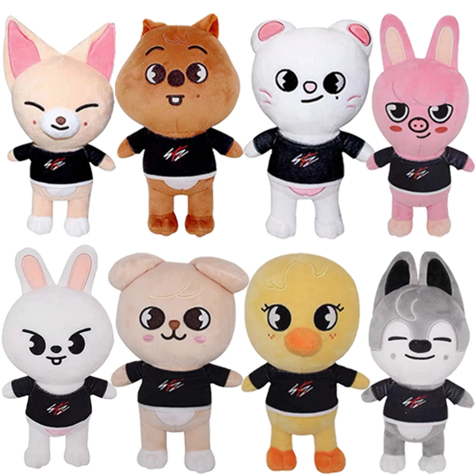 

8pcs Anime Plush Toy Anime Cartoon Wandering Animal Fox Husky Plush Toy Children's Toy Anime Plush Pendant Birthday Gift