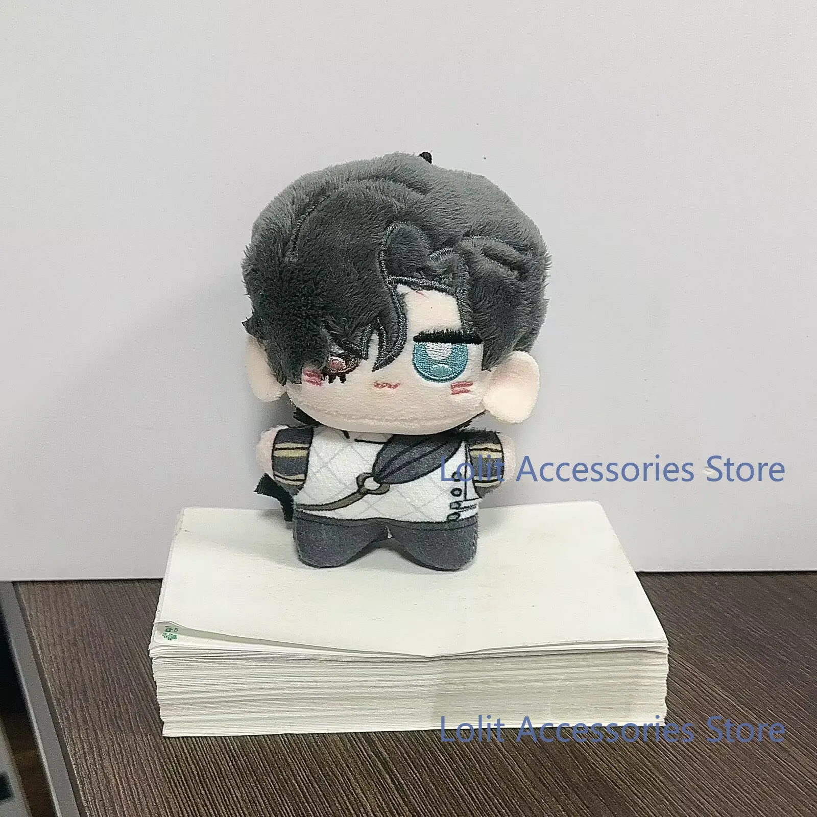 Anime Identity V Knight Kevin Alonso Hastur Orpheus Leo Beck Charles Holt‌ The Circus Ann Plushie Keychain Pendant Puppet Gift