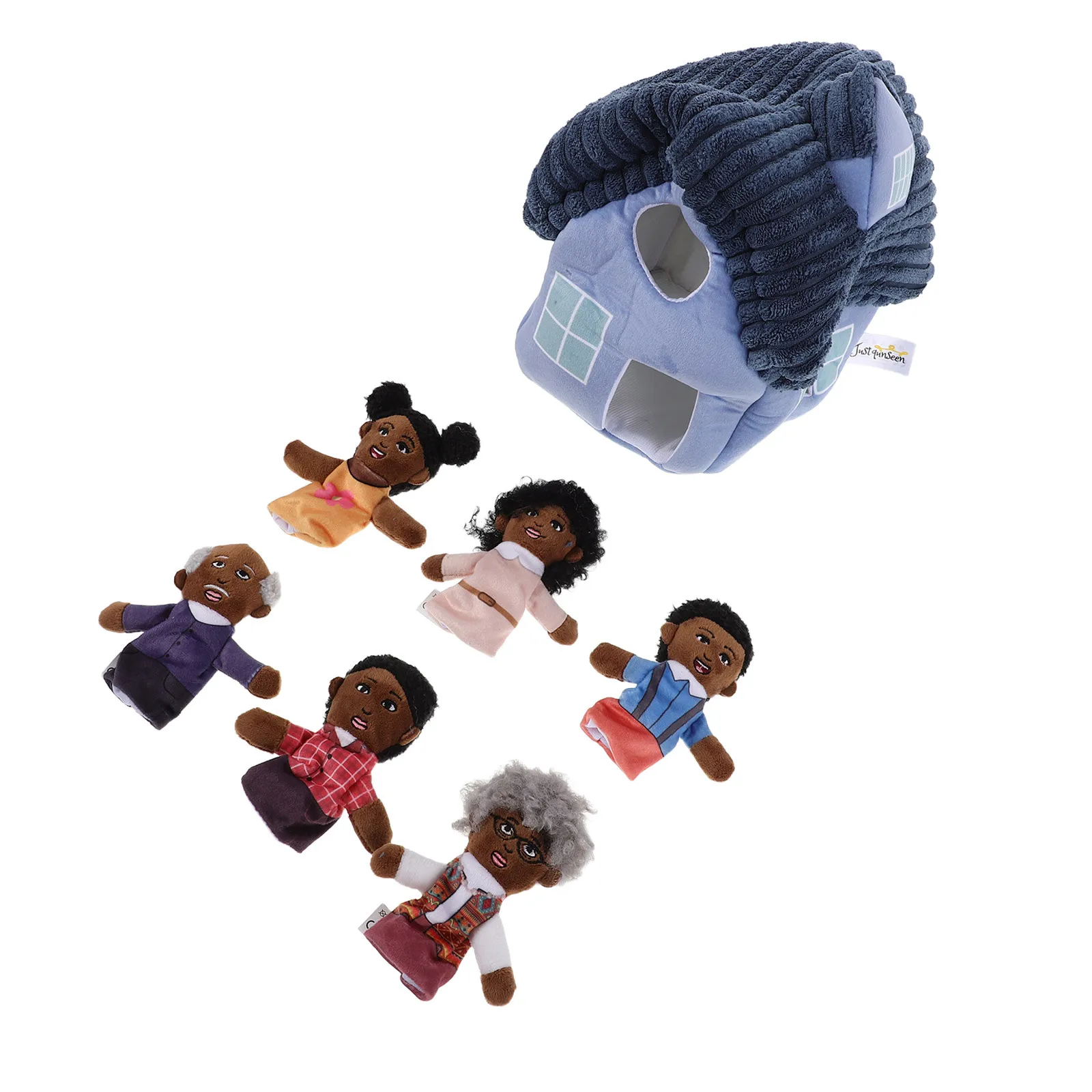 

1 set 1 Set Cartoon Finger Puppets Mini Hand Craft Kit For Preschool Role Play Storytelling Theater Classroom Activities Family