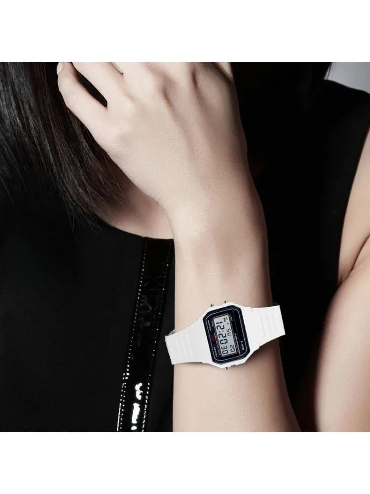 Luxe heren analoog digitaal militair sporthorloge LED waterdicht polshorloge voor kinderen en vrouwen met armbandalarm - afbeelding 2