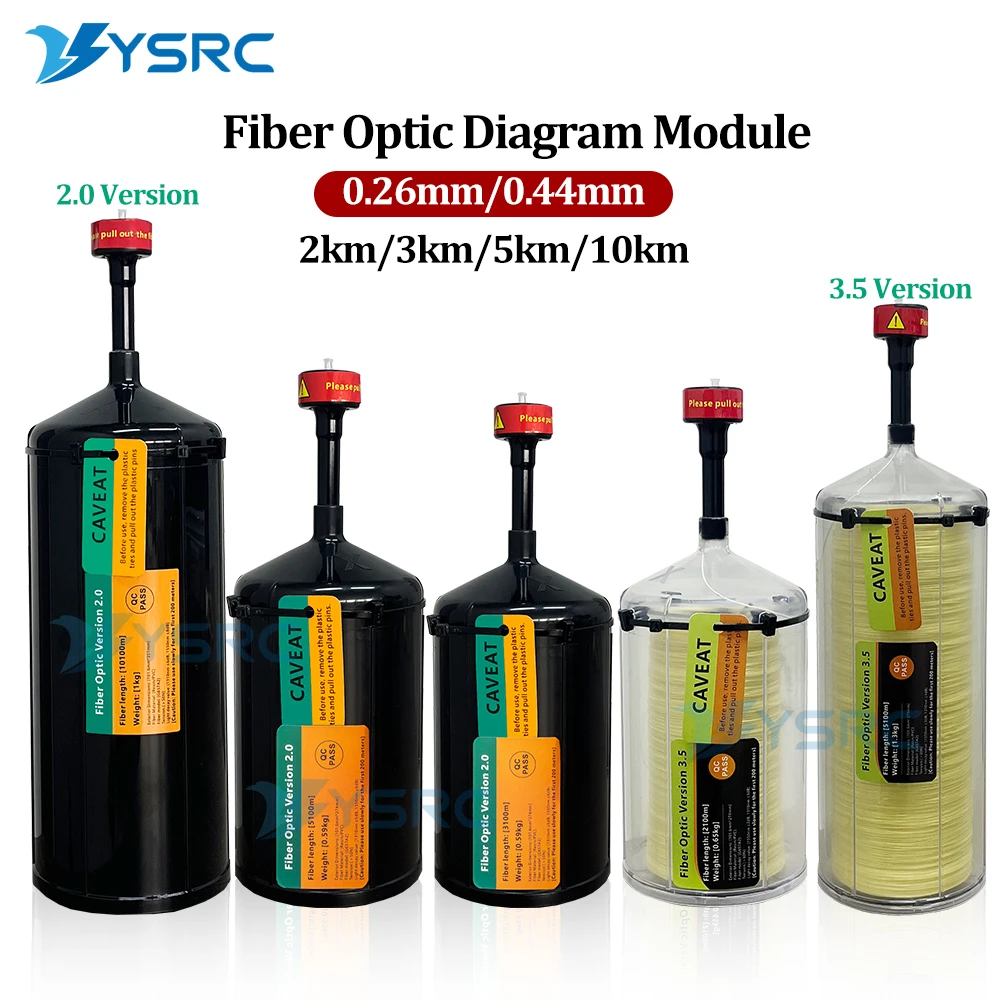 

Optical Fiber Image Data Module Relay Extender 2.0 Version/3.5 Transparent Transmission Anti-Interference for DIY RC Drone Model
