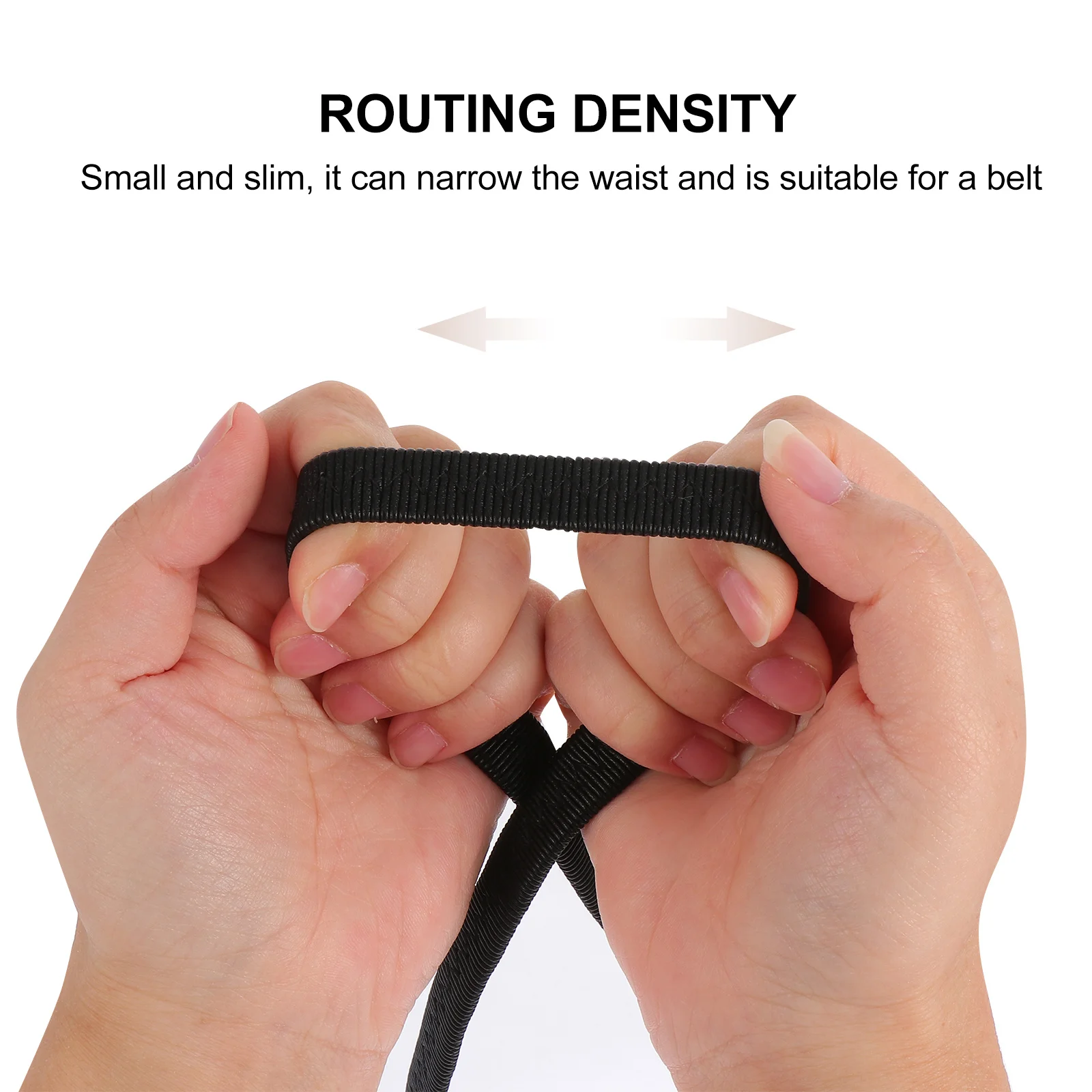 

2Pcs Elastic Waist Belts Fashion Decorative Waistbands for Women Dress Thin Imitation Casual Accessories