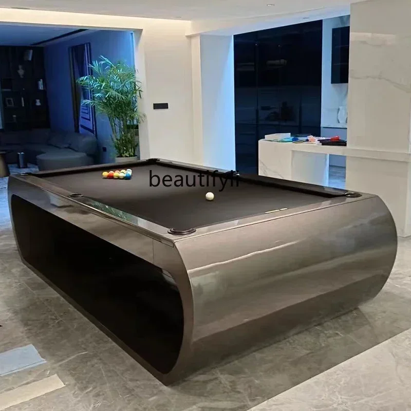 Billiards table Household standard Adult simple villa Chinese nine-ball multi-functional American black eight billiard table