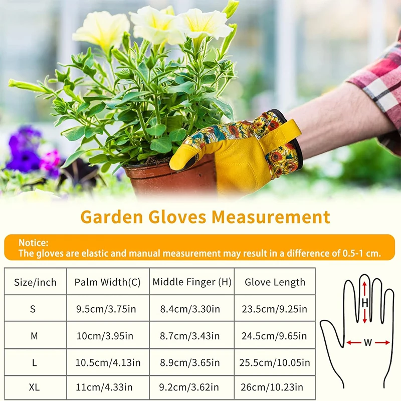 Gardening Protective Gloves For Anti-prick Protection Anti-prick Garden Shrub Anti-slip Wear-resistant Gloves With Touch Screen