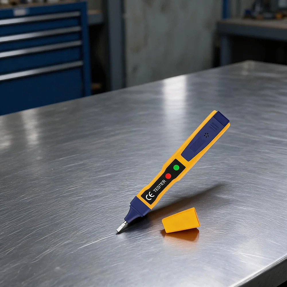 Non-Contact Voltage Tester Pen for AC 24-1000V Circuit Testing with Audible Alarm and Live/Neutral Wire Detection