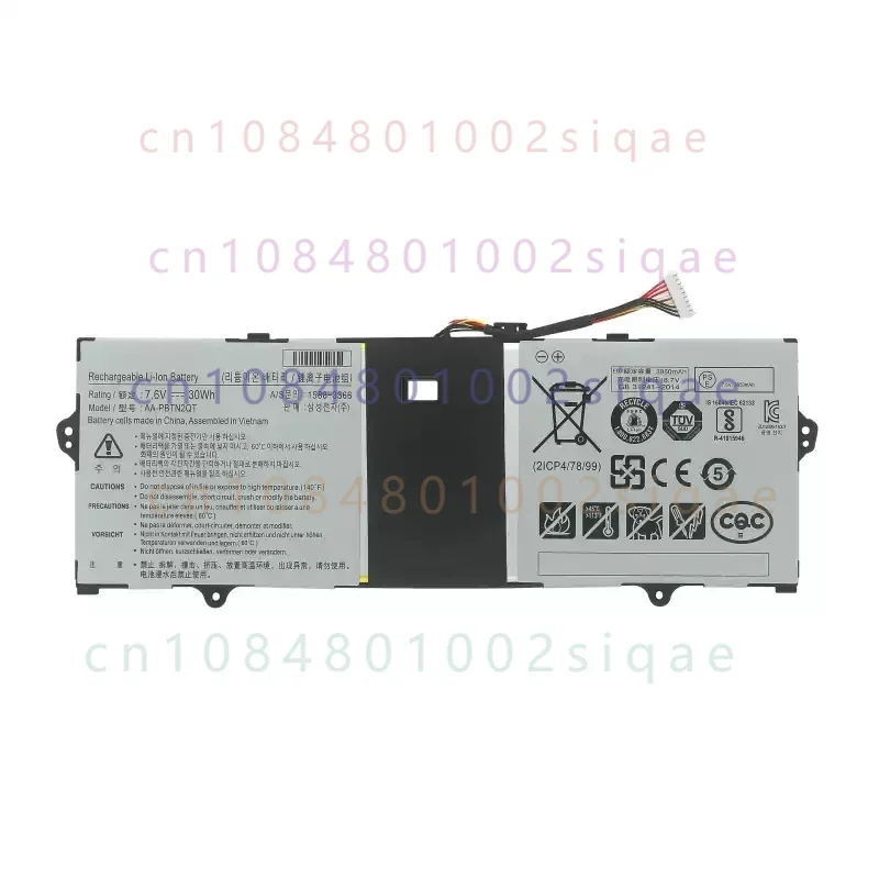 AA-PBTN2QT 7.6V 30Wh Laptop Battery For Samsung Notebook9 NOTEBOOK NP900X3N NP900X3NI PBTN2QT K03 K04 K06 K09