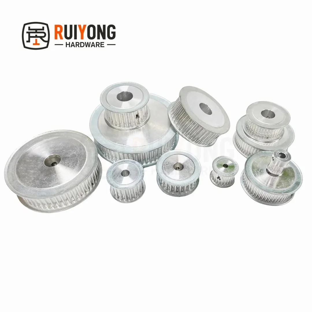 HTD 5M 34/38Teeth Timing Pulley AF Type Bore 6-30mm Belt Width 10/15/20/25mm 5M-34/38T Synchronizing wheel
