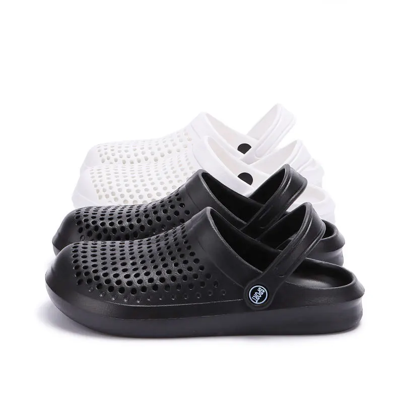 

EVA Y2K Summer Comfortable Clogs Sandals for Women Solid Color Non Slip Beach Slippers Woman Lightweight Soft Sole Garden Shoes
