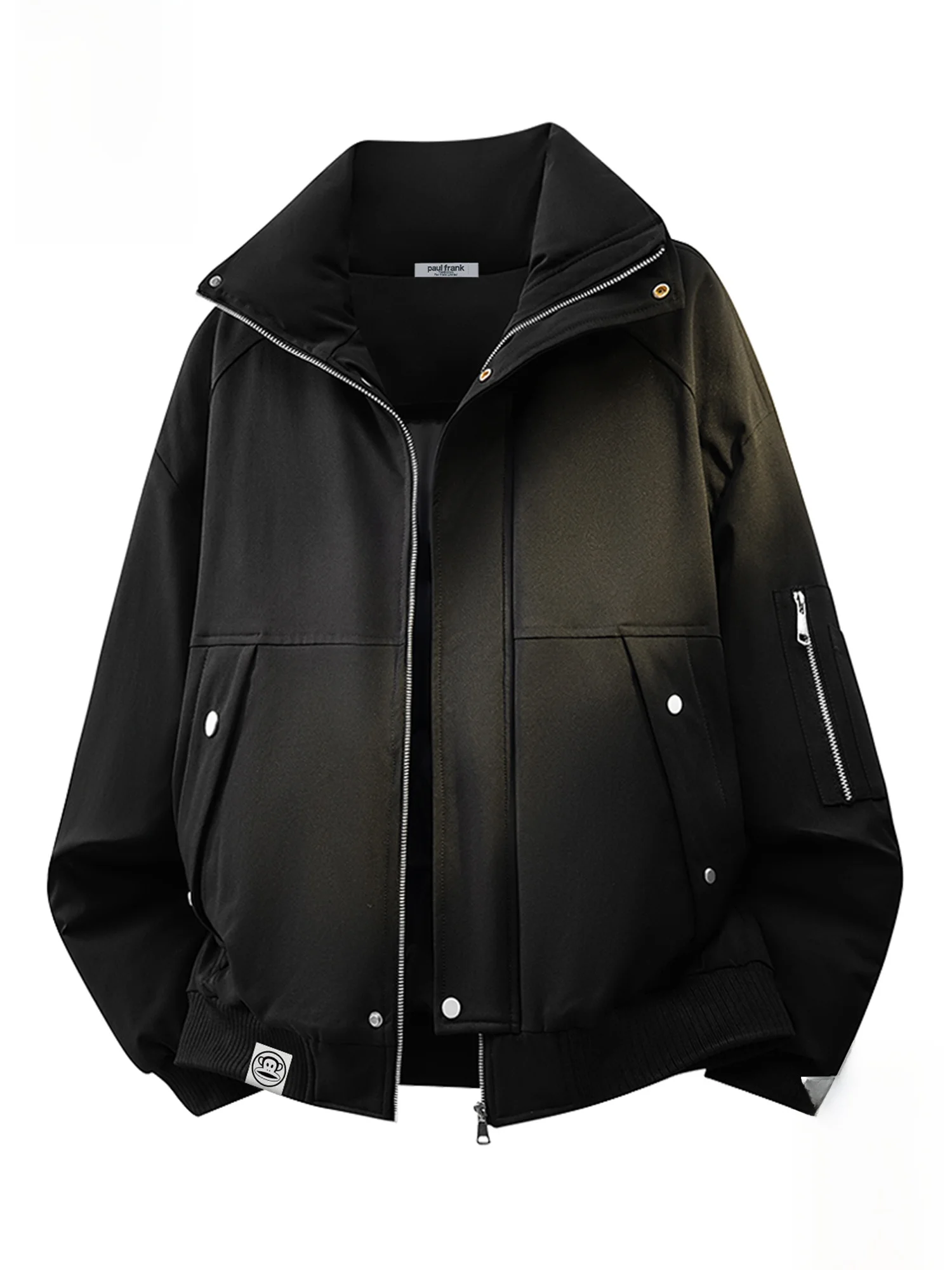 

PaulFrank Winter Thiened Cotton Jaet Men's Winter Warm Stand Collar Pilot Jaet Outerwear Large Mouth Monkey New 2025