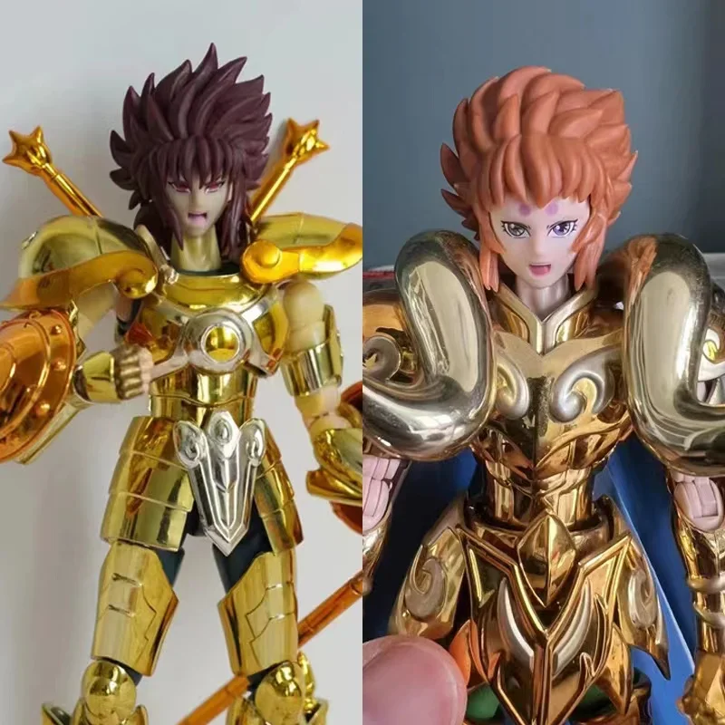 Ткань Saint Seiya Myth EX Libra Genbu/аксессуары голова Овен Кики из ПВХ модели Saint Shiryu Фигурки игрушки подарки