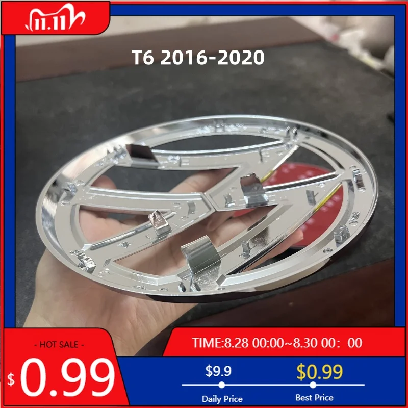 

Новые эмблемы для Volkswagen VW Golf GTI 2026, 2 шт., 178 мм/130 мм, замена передних и задних значков, эмблем на решетку радиатора и крышку багажника, логотипы для автомобиля